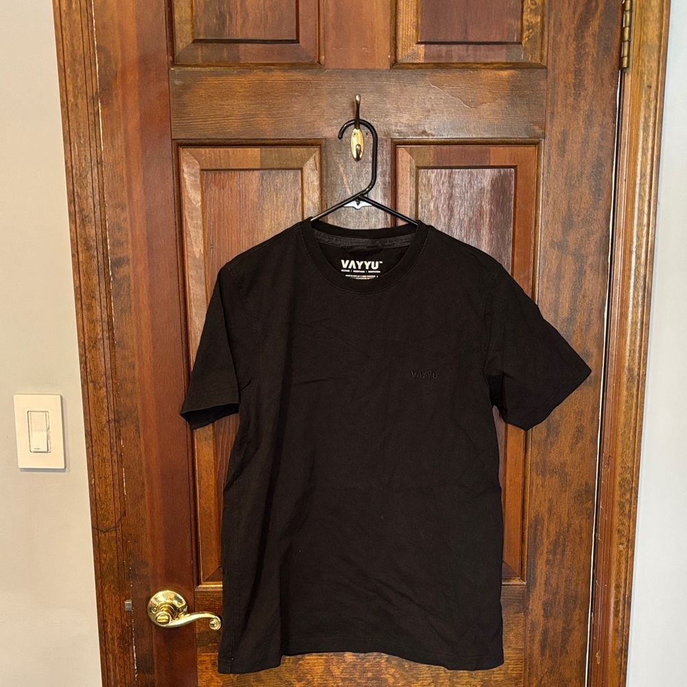 Black Short Sleeve Men's Tee